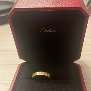 Gold Cartier Ring Womens ring size 6